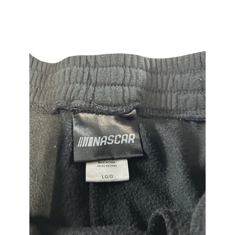 NASCAR Racing Women’s Large Black Graphic Sweat Shorts Drawstring - Picture 4 of 5